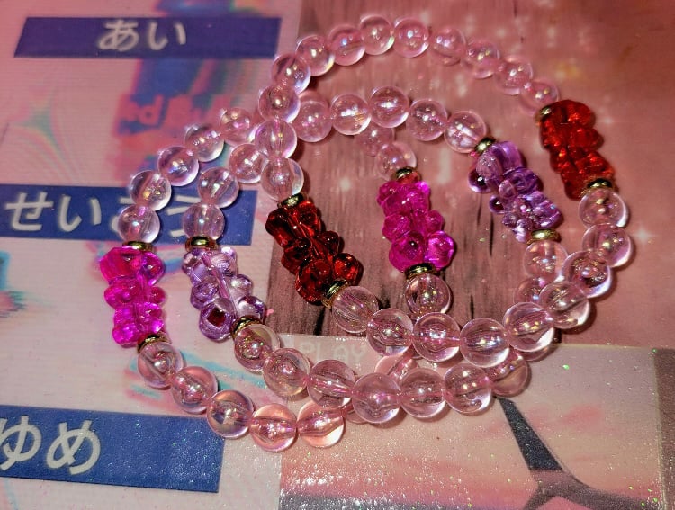 Teddy Bear Beaded Bracelet - Fairys Company